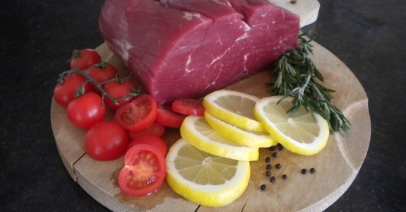 fesa salm-carne salada